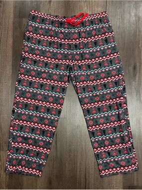 Wondershop Mens Snowflake Pajama Bottoms, Size XXL